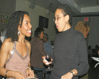 Stefanie with festival founder Diarah N'Daw-Spech